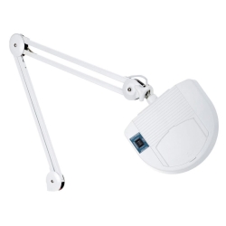 VISTA LED PLUS Lámpara con lente de aumento - Anclaje a pared y brazo de extensión