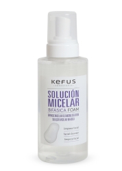 Solución micelar Bifásica Facial foam Kefus. 500 ml