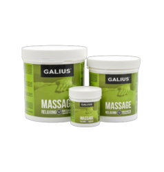 Aceite sólido para masaje relajante Galius. 100 ml