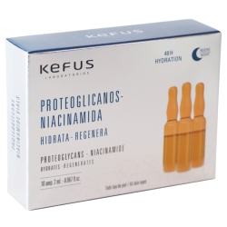 Ampollas faciales Proteoglicanos Niacinamida Kefus. 10 u