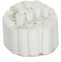 Rollos de algodón dental, 1 cm x 3,8 cm. Bolsa de 1000 unidades