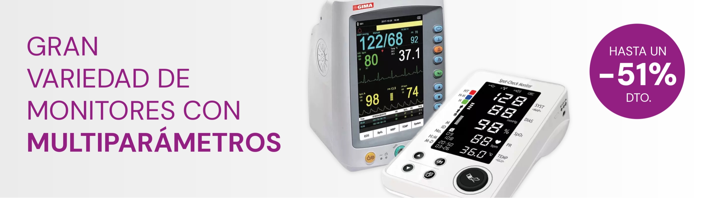 monitores con multiparámetros