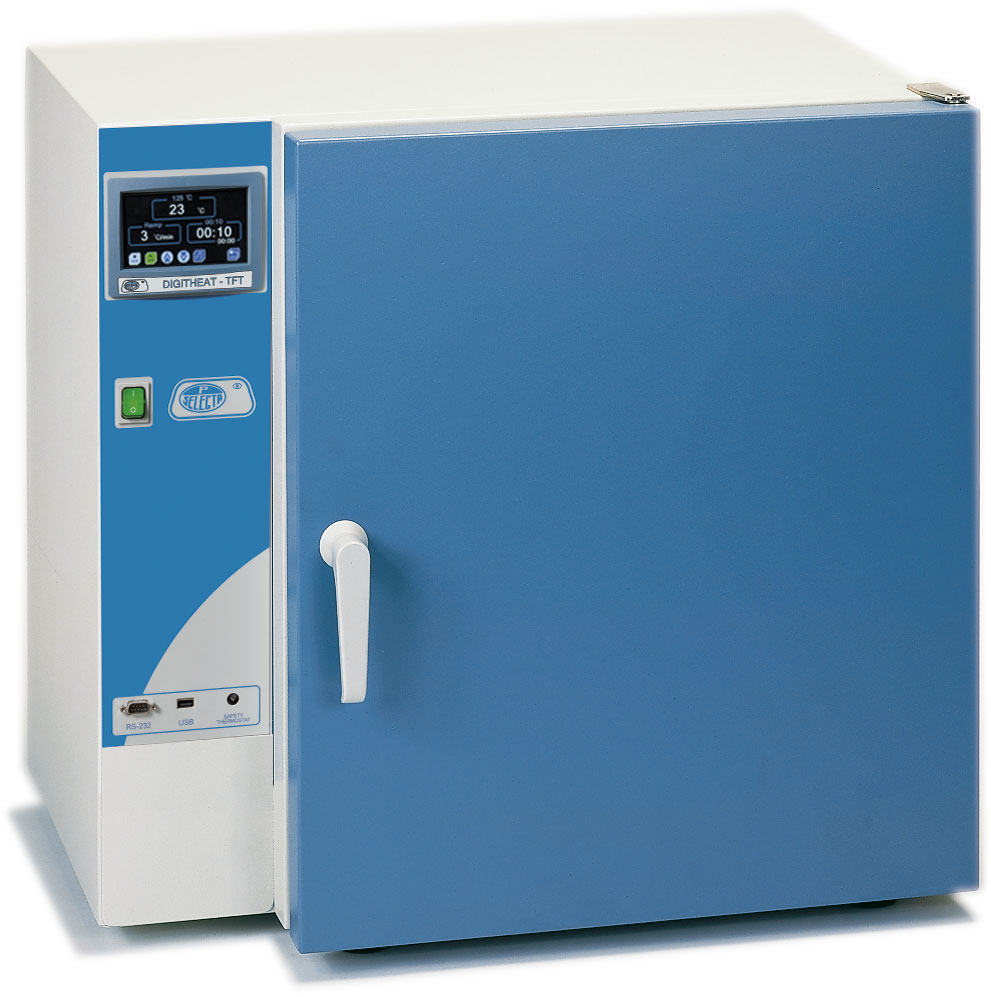 Estufa de secado y esterilización Digitheat-TFT, 150L de capacidad