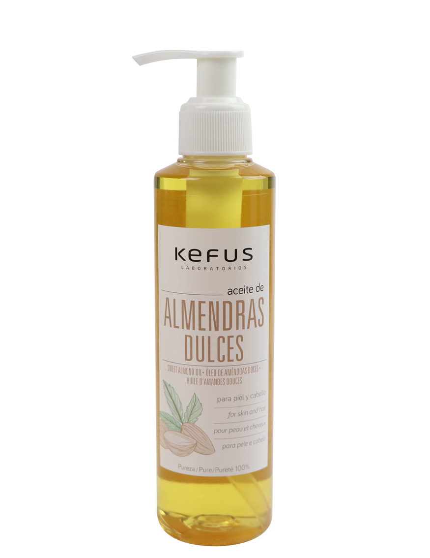 Aceite de almendras dulces puro Kefus. 200 ml Aceite de almendras dulces puro Kefus. 200 ml