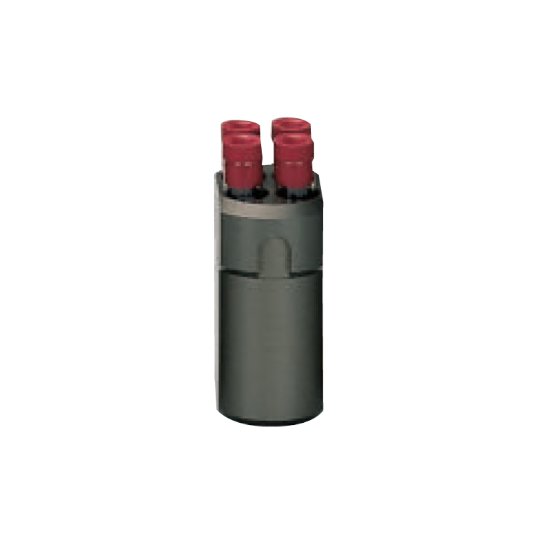 Adaptador de cabezal oscilante para centrífuga Centrofriger BLT. Capacidad para 4 tubos VAC de Ø 16 x 100 mm Adaptador de cabezal oscilante para centrífuga Centrofriger BLT. Capacidad para 4 tubos VAC de Ø 16 x 100 mm