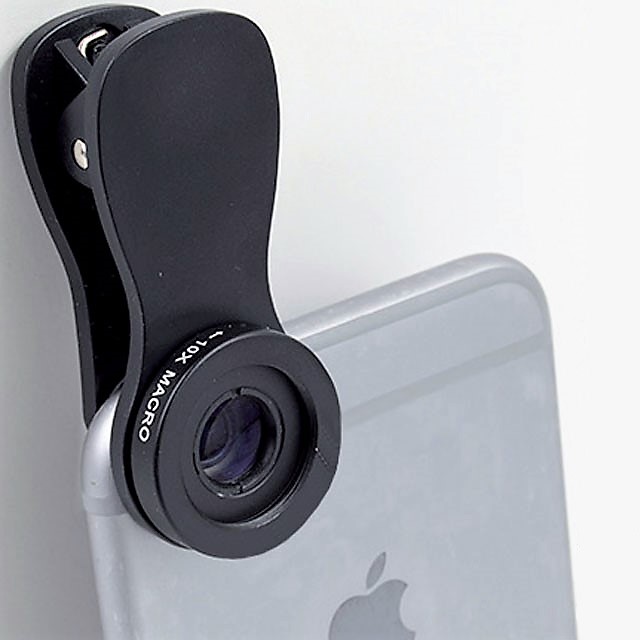 Adaptador para smartphone Macro Lens 12X