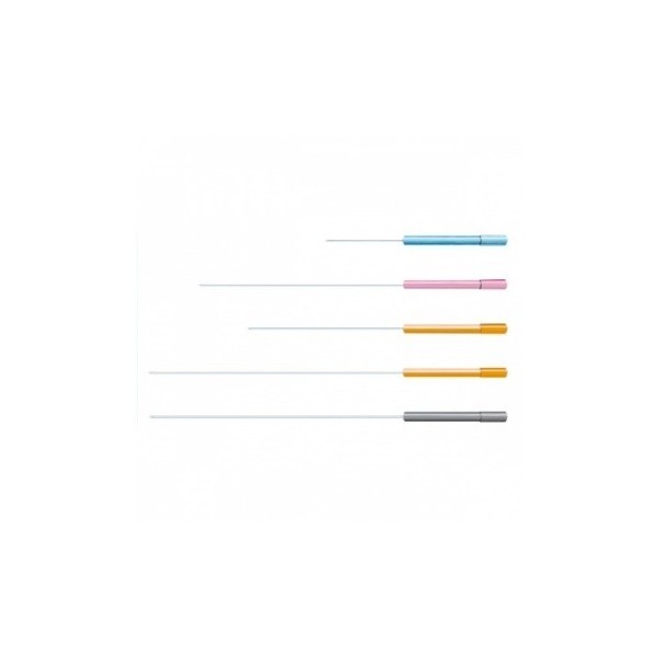Seirin B-Type Needles 0.30x50, brown color. 100 units per box.