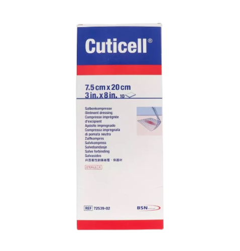 Apósito Cuticell STE. 10 unidades 7,5cm x 20cm