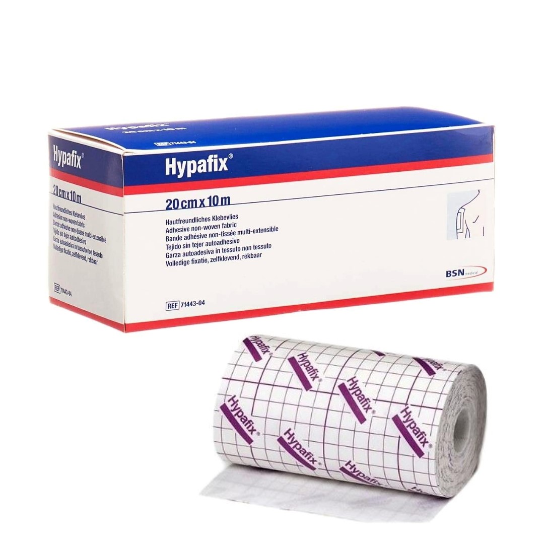 Apósito Hypafix, rollo adhesivo de tejido sin tejer. 20cm x 10m