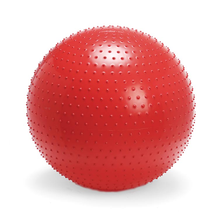 Balón inflable con relieve para rehabilitación, 100cm de diámetro Balón inflable con relieve para rehabilitación, 100cm de diámetro