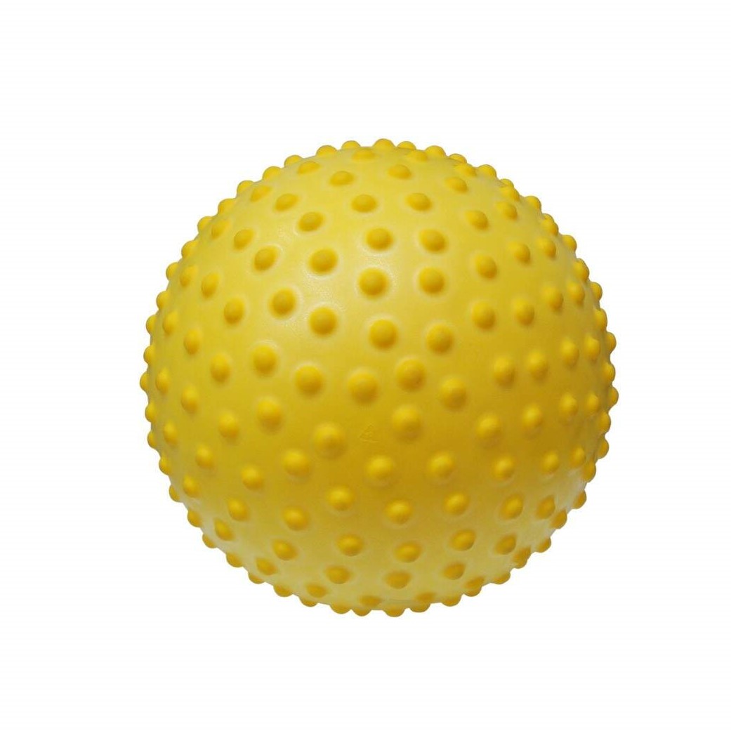 Balón inflable con relieve para rehabilitación, 28cm de diámetro Balón inflable con relieve para rehabilitación, 28cm de diámetro