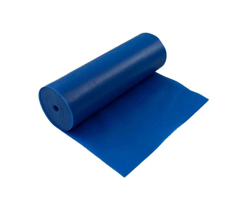 Banda elástica libre de látex de 0,32 mm grosor (azul) 5,5 m Banda elástica libre de látex de 0,32 mm grosor (azul) 5,5 m