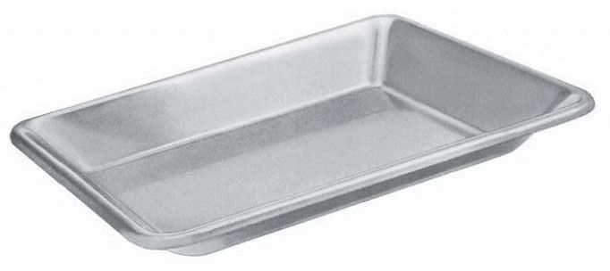 Bandeja de acero esterilizable 400 x 300 x 50 Bandeja de acero esterilizable 400 x 300 x 50