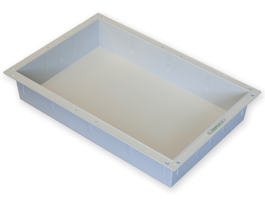 Bandeja de plástico para carro 60x40x10h cm Bandeja de plástico para carro 60x40x10h cm