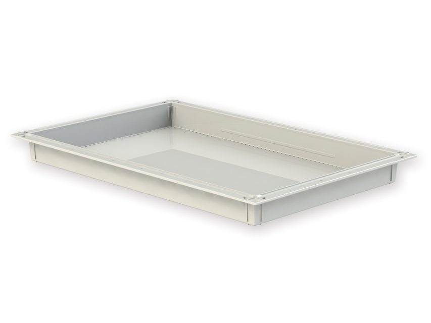 Bandeja de plástico para carro 60x40x5h cm Bandeja de plástico para carro 60x40x5h cm