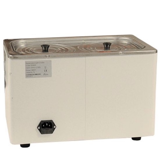 Baño maría digital de 6L de capacidad, tapa con 2 orificios Baño maría digital de 6L de capacidad, tapa con 2 orificios