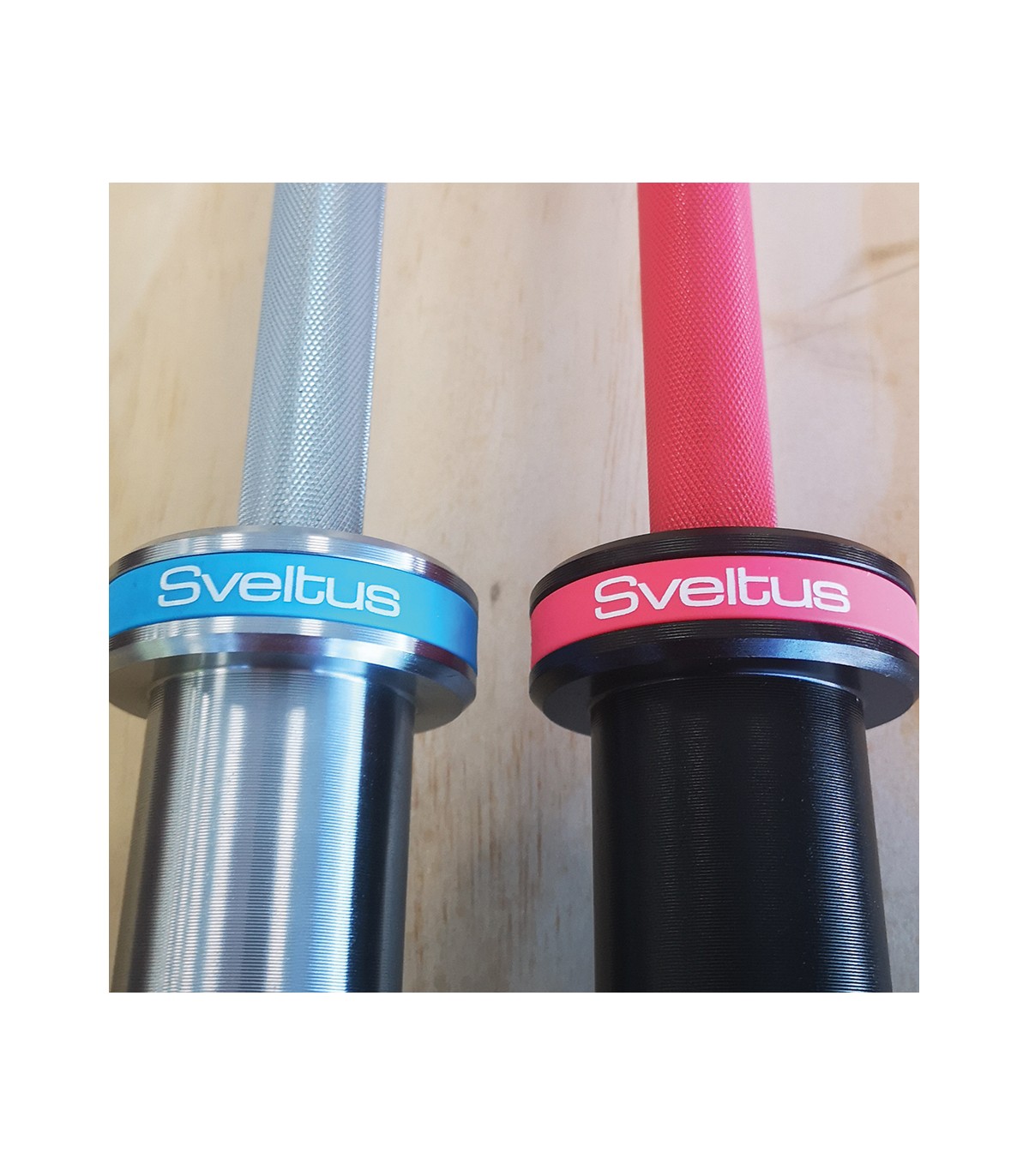 Barra olímpica femenina 201 cm. Ø5 cm. Varios colores Barra olímpica femenina 201 cm. Ø5 cm. Varios colores