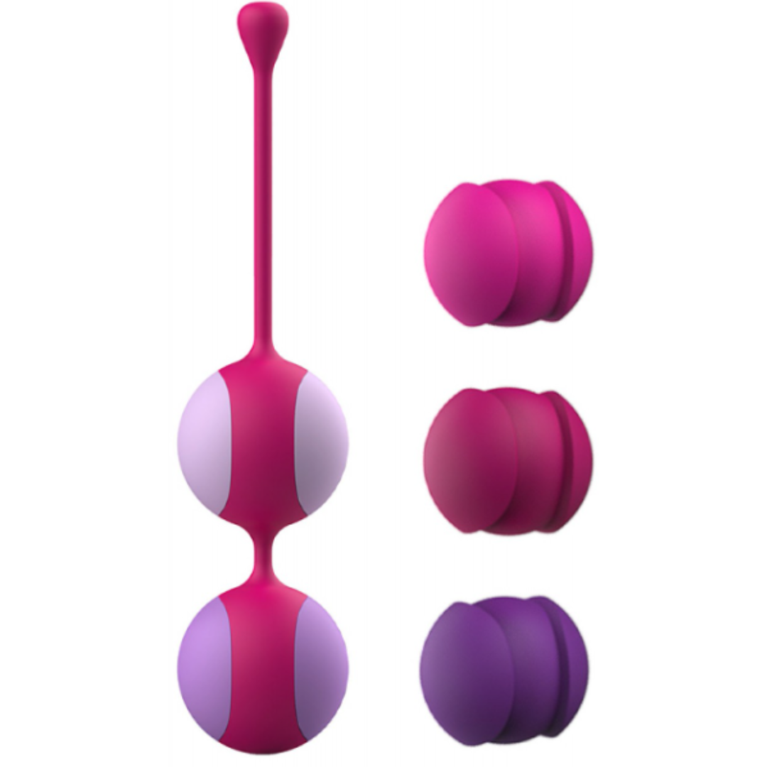 Bolas chinas para suelo pélvico Liebe Kewos de distintos pesos, 140 mm x Ø 32 mm. Varios colores Bolas chinas para suelo pélvico Liebe Kewos de distintos pesos, 140 mm x Ø 32 mm. Varios colores