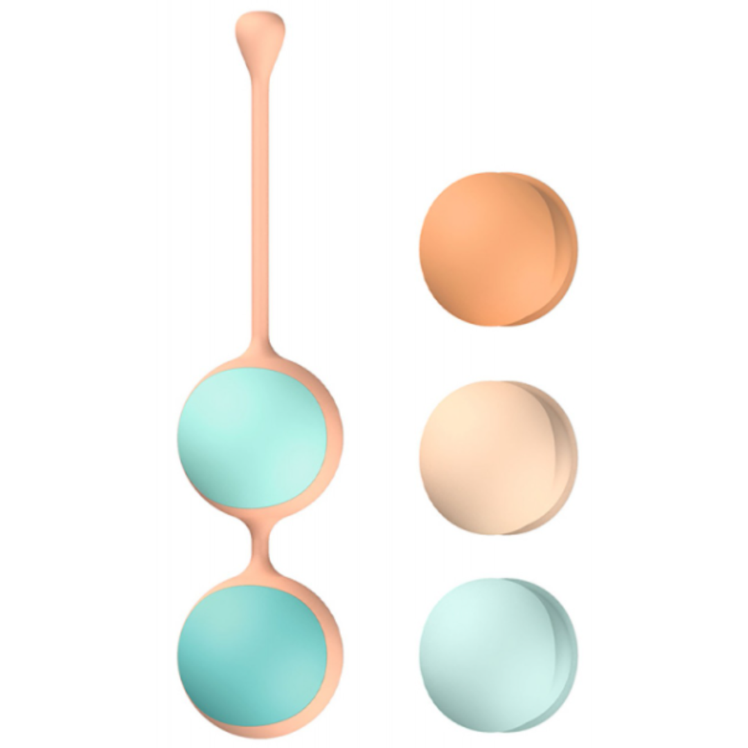 Bolas chinas para suelo pélvico Liebe Kewos de distintos pesos, 140 mm x Ø 32 mm. Varios colores Bolas chinas para suelo pélvico Liebe Kewos de distintos pesos, 140 mm x Ø 32 mm. Varios colores