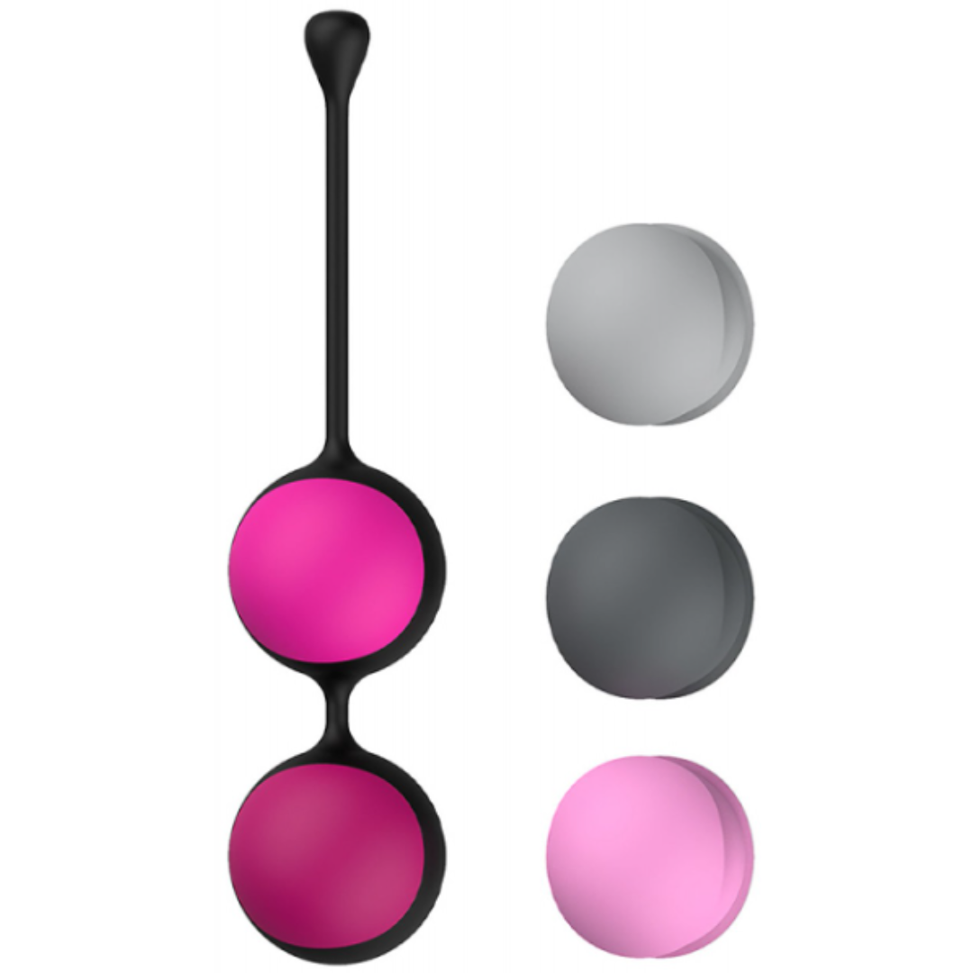 Bolas chinas para suelo pélvico Liebe Kewos de distintos pesos, 140 mm x Ø 32 mm. Varios colores Bolas chinas para suelo pélvico Liebe Kewos de distintos pesos, 140 mm x Ø 32 mm. Varios colores