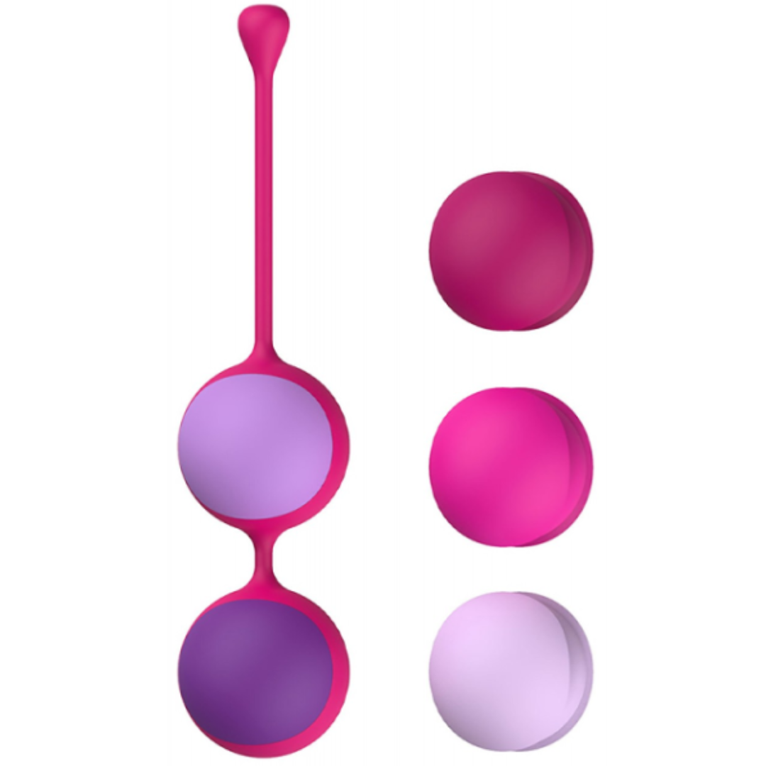 Bolas chinas para suelo pélvico Liebe Kewos de distintos pesos, 140 mm x Ø 32 mm. Varios colores Bolas chinas para suelo pélvico Liebe Kewos de distintos pesos, 140 mm x Ø 32 mm. Varios colores