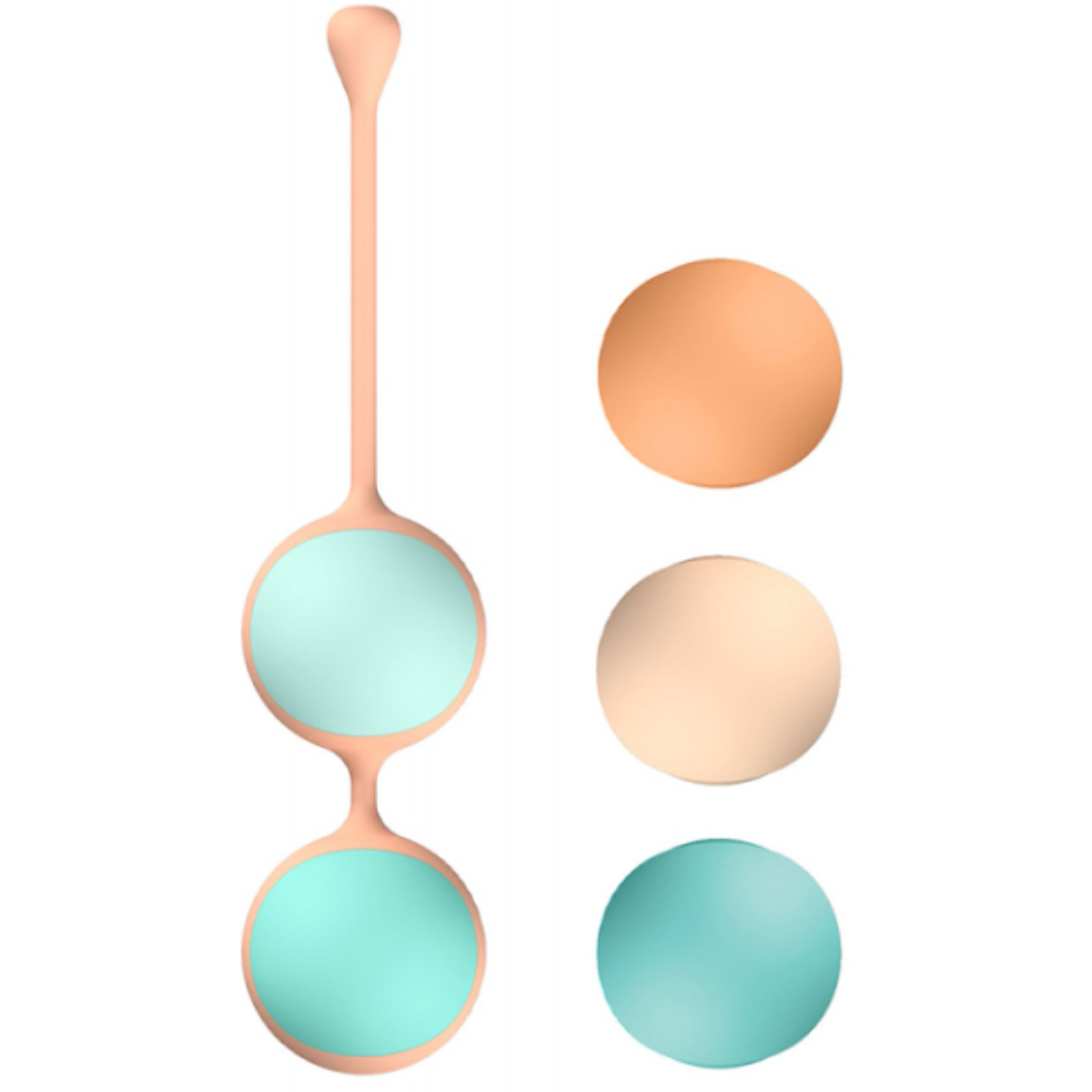 Bolas chinas para suelo pélvico Liebe Kewos de distintos pesos, 140 mm x Ø 32 mm. Varios colores Bolas chinas para suelo pélvico Liebe Kewos de distintos pesos, 140 mm x Ø 32 mm. Varios colores