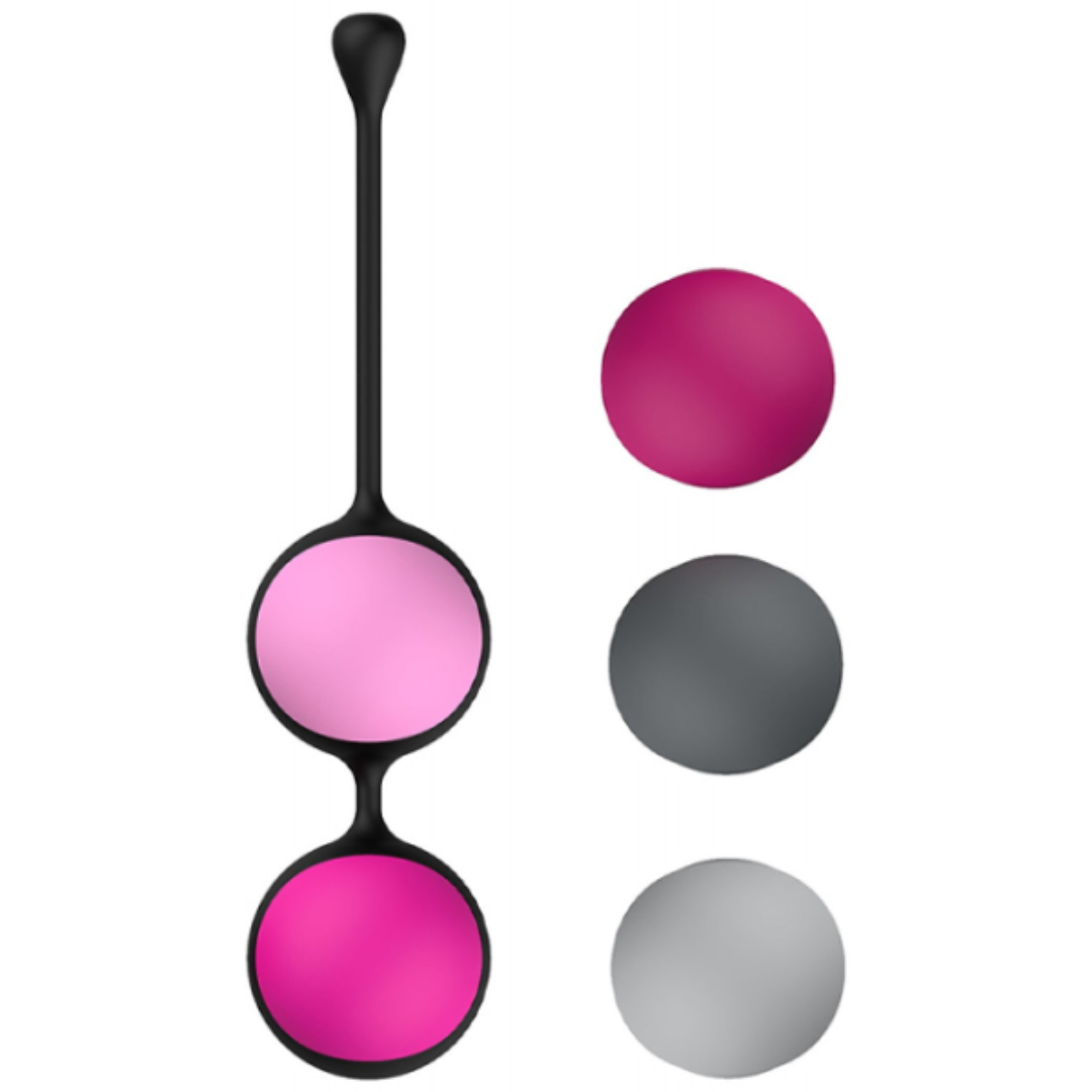 Bolas chinas para suelo pélvico Liebe Kewos de distintos pesos, 140 mm x Ø 32 mm. Varios colores Bolas chinas para suelo pélvico Liebe Kewos de distintos pesos, 140 mm x Ø 32 mm. Varios colores