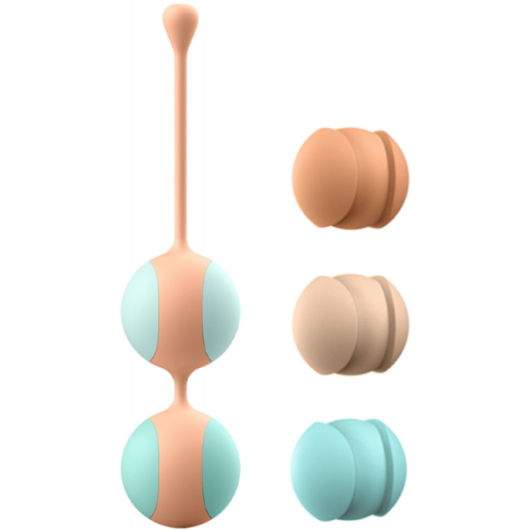 Bolas chinas para suelo pélvico Liebe Kewos de distintos pesos, 140 mm x Ø 32 mm. Varios colores Bolas chinas para suelo pélvico Liebe Kewos de distintos pesos, 140 mm x Ø 32 mm. Varios colores