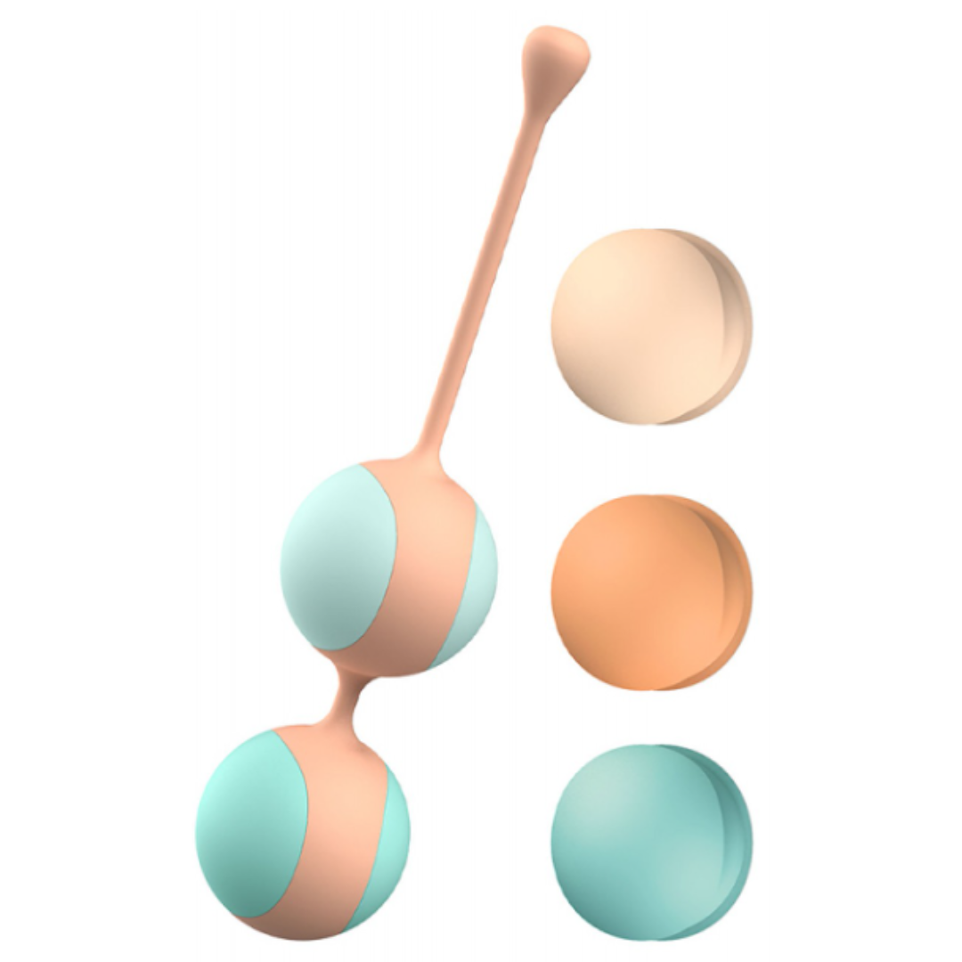 Bolas chinas para suelo pélvico Liebe Kewos de distintos pesos, 140 mm x Ø 32 mm. Varios colores Bolas chinas para suelo pélvico Liebe Kewos de distintos pesos, 140 mm x Ø 32 mm. Varios colores
