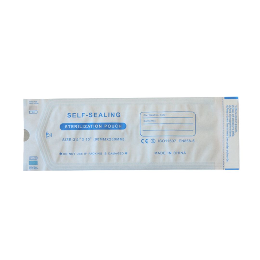Bolsas de esterilización autoadhesivas 90x260mm. Caja de 200 unidades Bolsas de esterilización autoadhesivas 90x260mm. Caja de 200 unidades