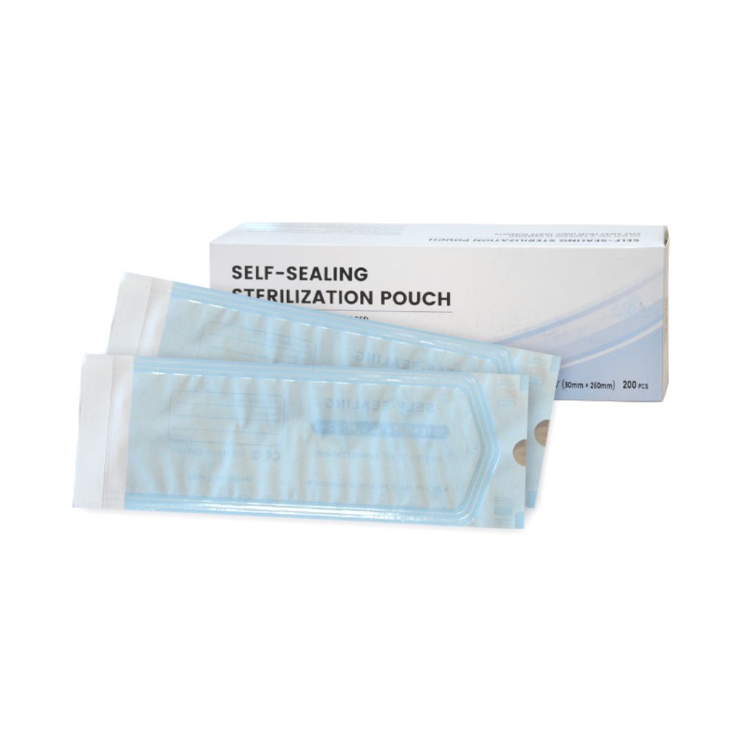 Bolsas de esterilización autoadhesivas 90x260mm. Caja de 200 unidades Bolsas de esterilización autoadhesivas 90x260mm. Caja de 200 unidades
