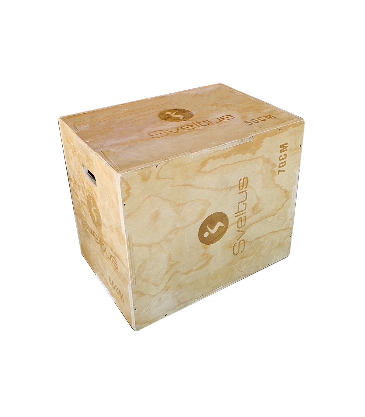 Caja pliométrica de madera 70 x 60 x 50 cm