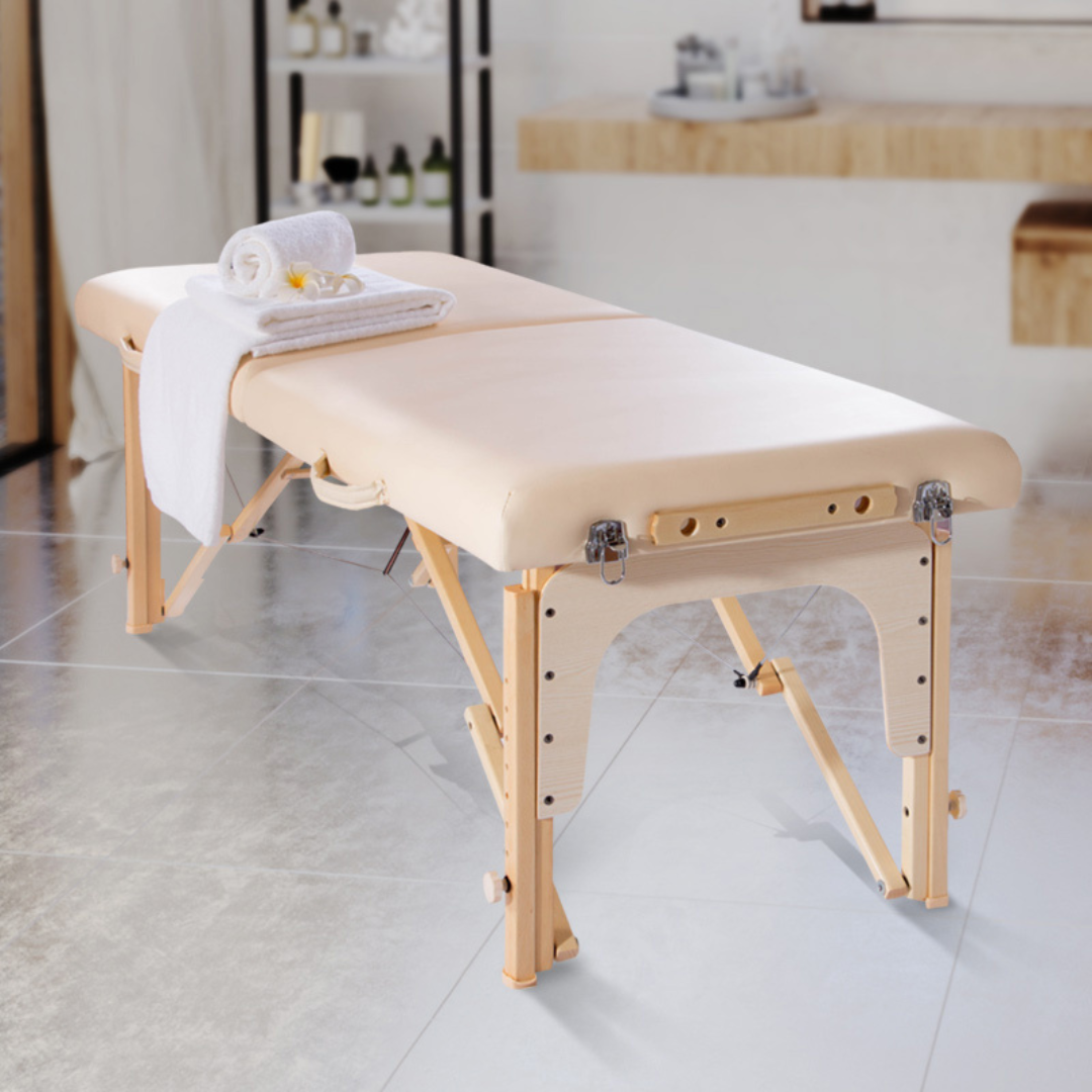 Camilla de masaje plegable Compact con base de madera, 184 x 63,5 cm. Varios colores Camilla de masaje plegable Compact con base de madera, 184 x 63,5 cm. Varios colores