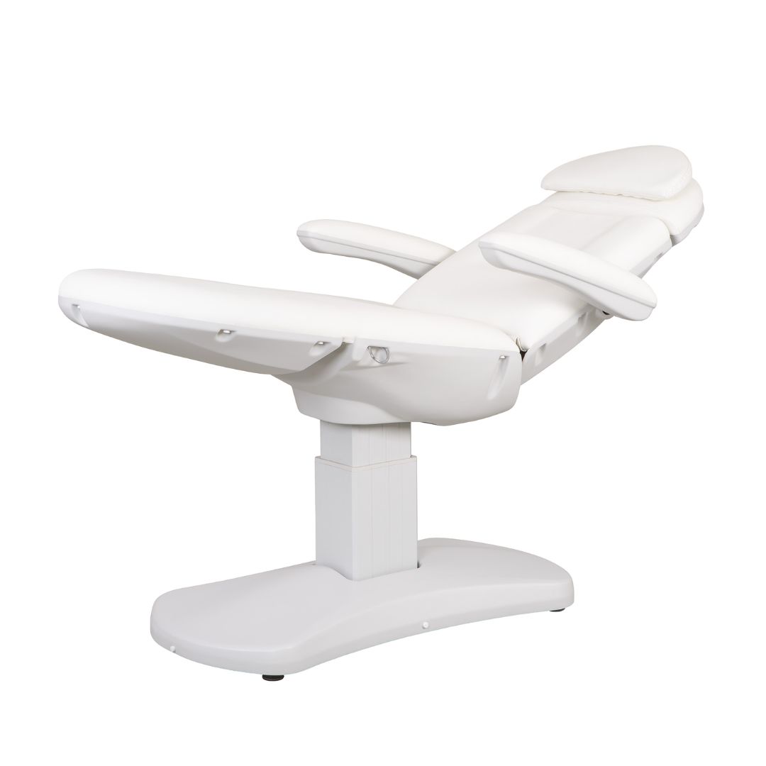 Table de massage électrique haut de gamme minimaliste Vome Smart, 4 moteurs et chauffage. Couleur blanche