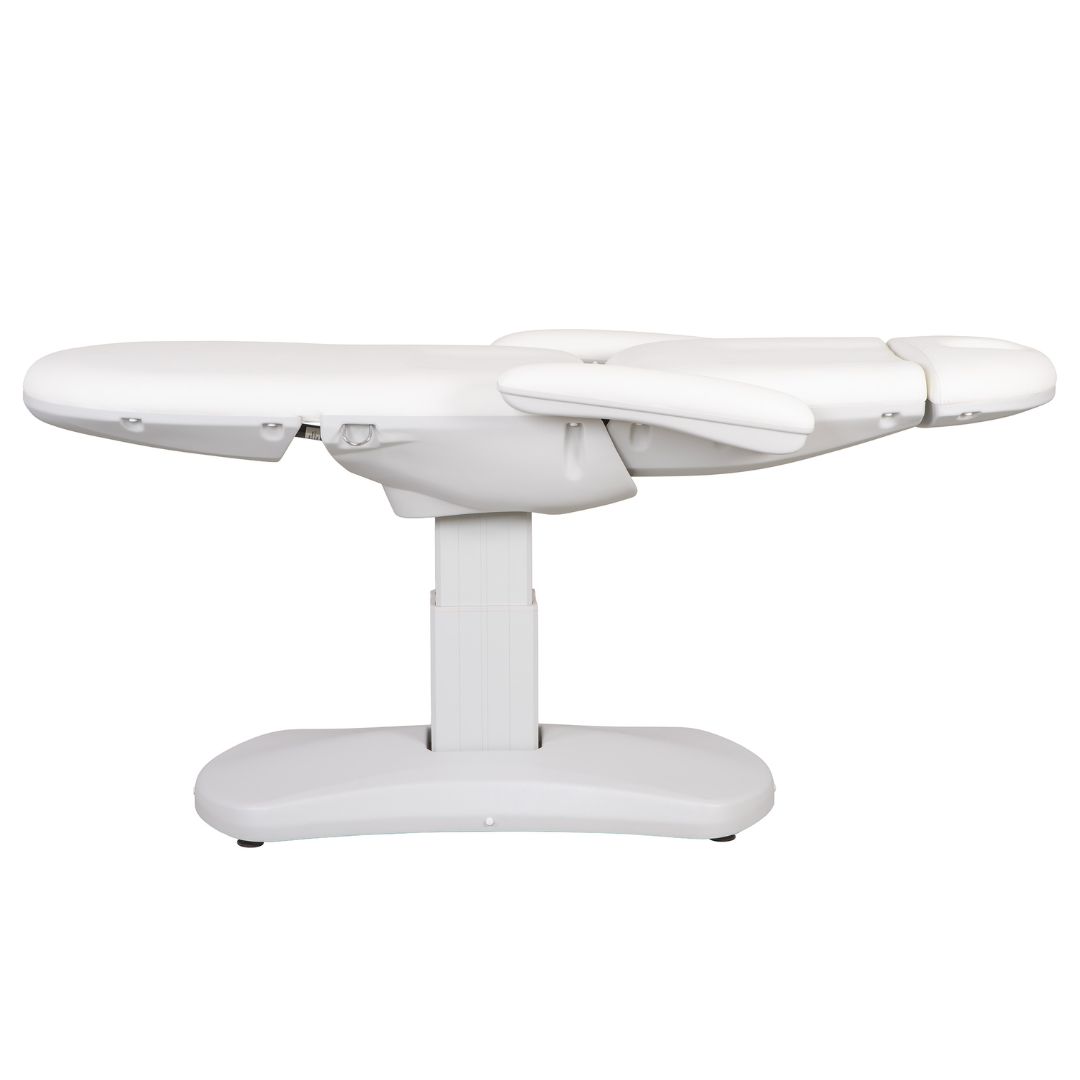 Table de massage électrique haut de gamme minimaliste Vome Smart, 4 moteurs et chauffage. Couleur blanche