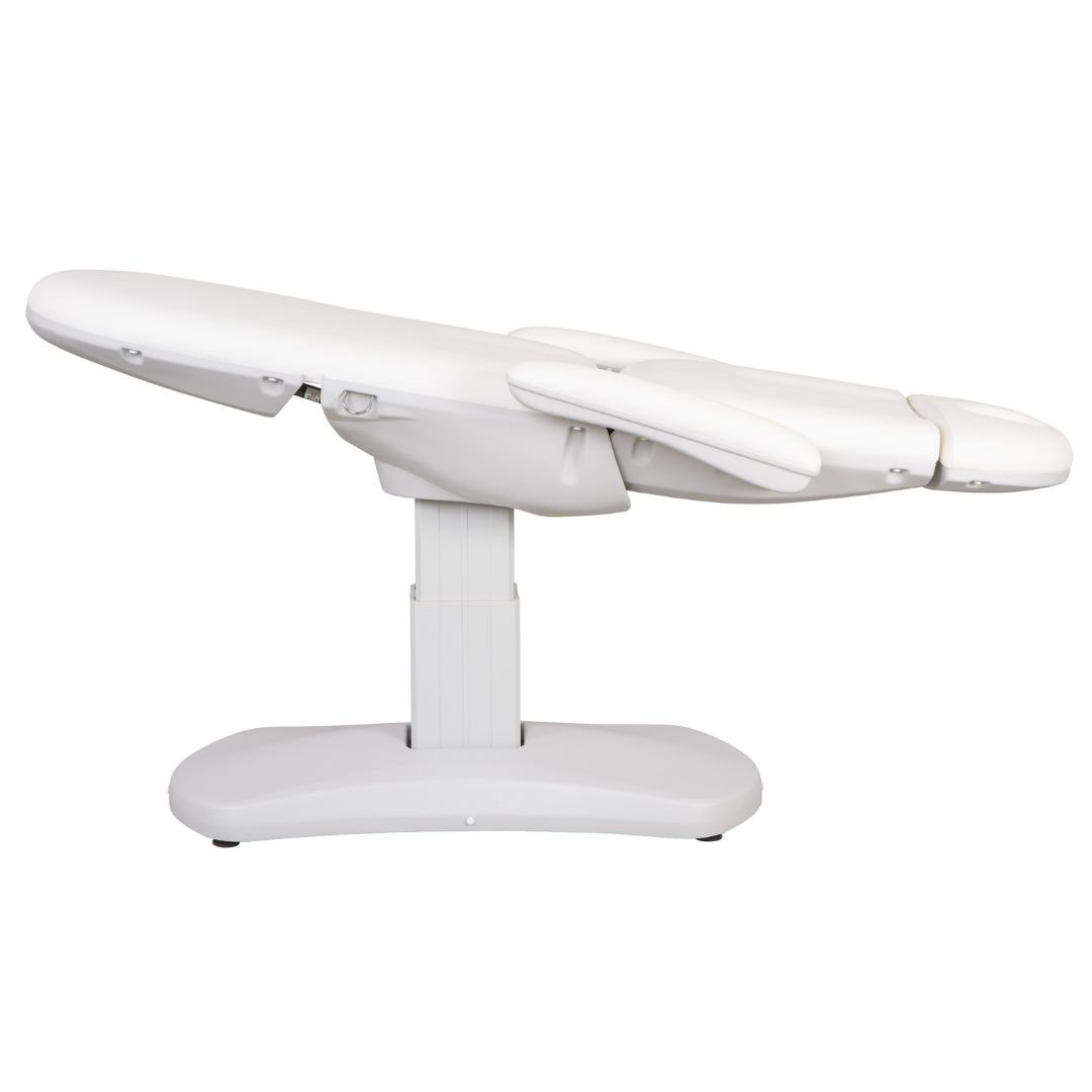 Table de massage électrique haut de gamme minimaliste Vome Smart, 4 moteurs et chauffage. Couleur blanche