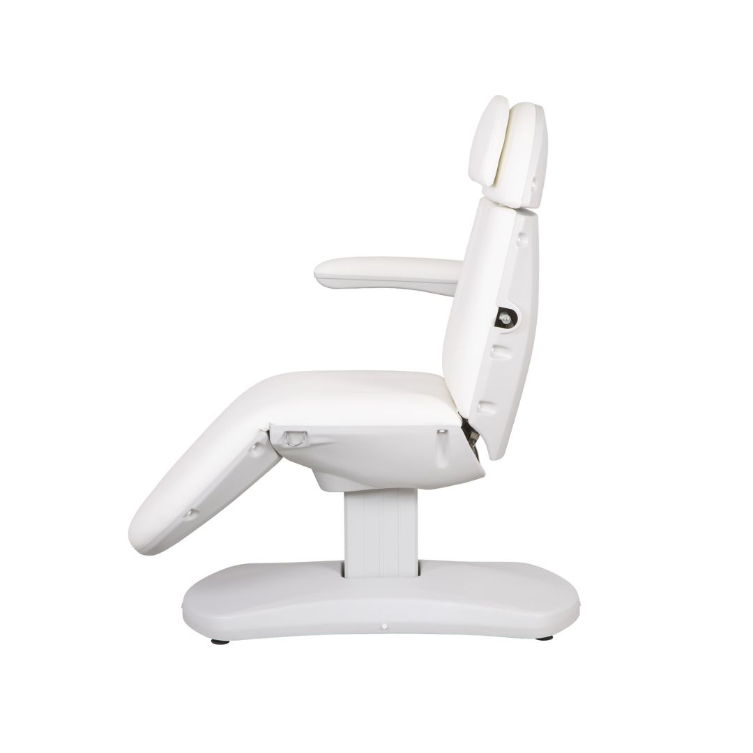 Table de massage électrique haut de gamme minimaliste Vome Smart, 4 moteurs et chauffage. Couleur blanche