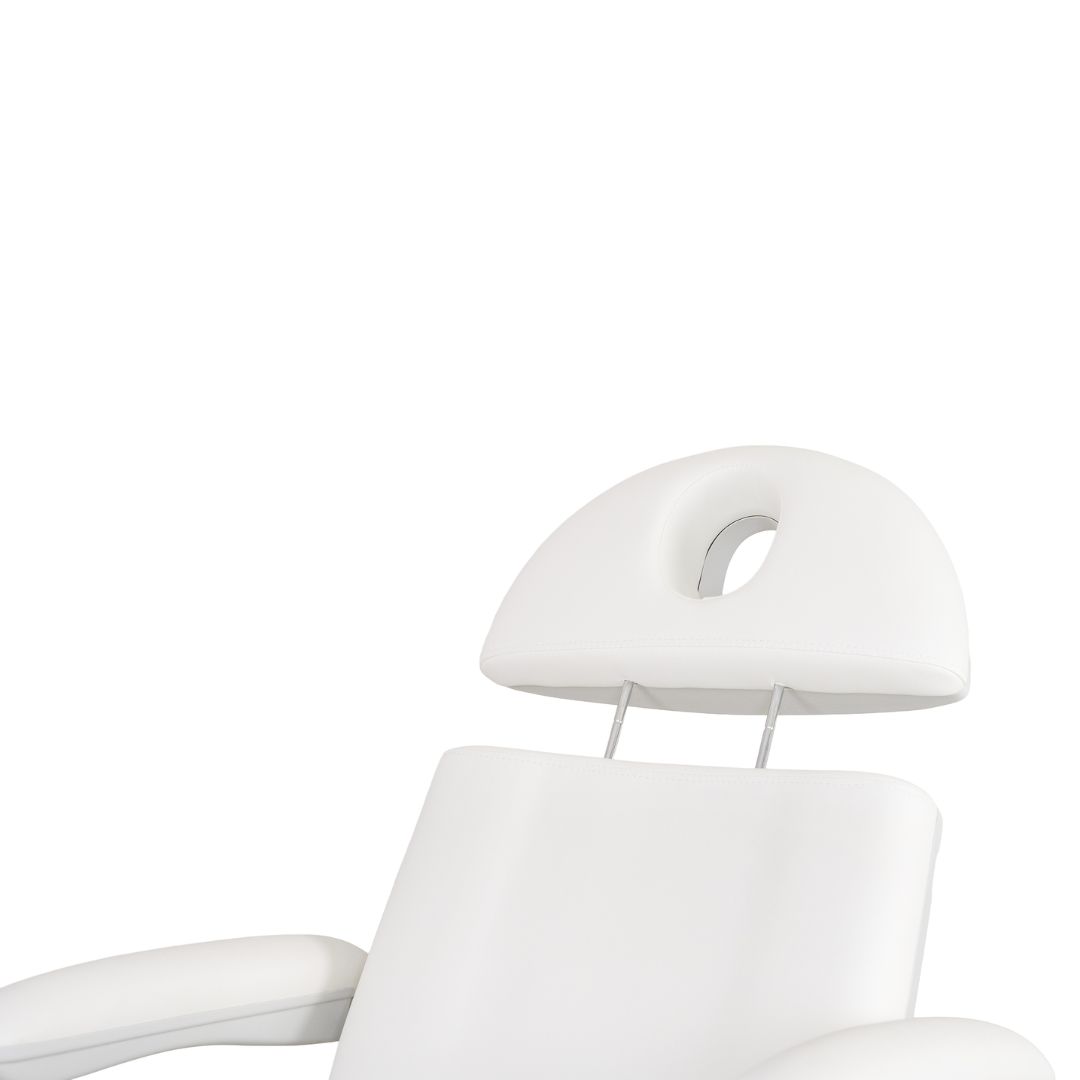 Table de massage électrique haut de gamme minimaliste Vome Smart, 4 moteurs et chauffage. Couleur blanche