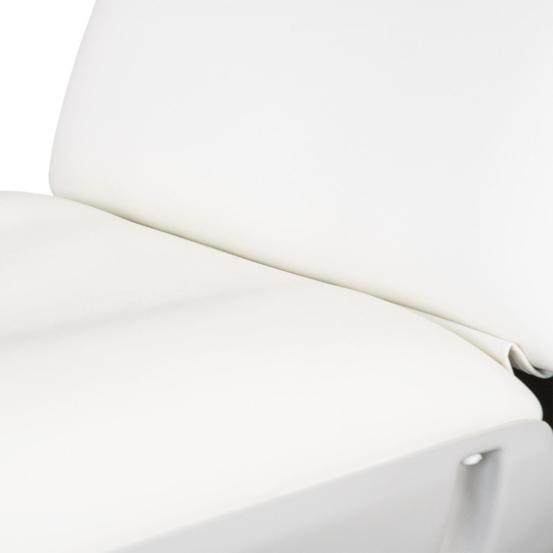 Table de massage électrique haut de gamme minimaliste Vome Smart, 4 moteurs et chauffage. Couleur blanche