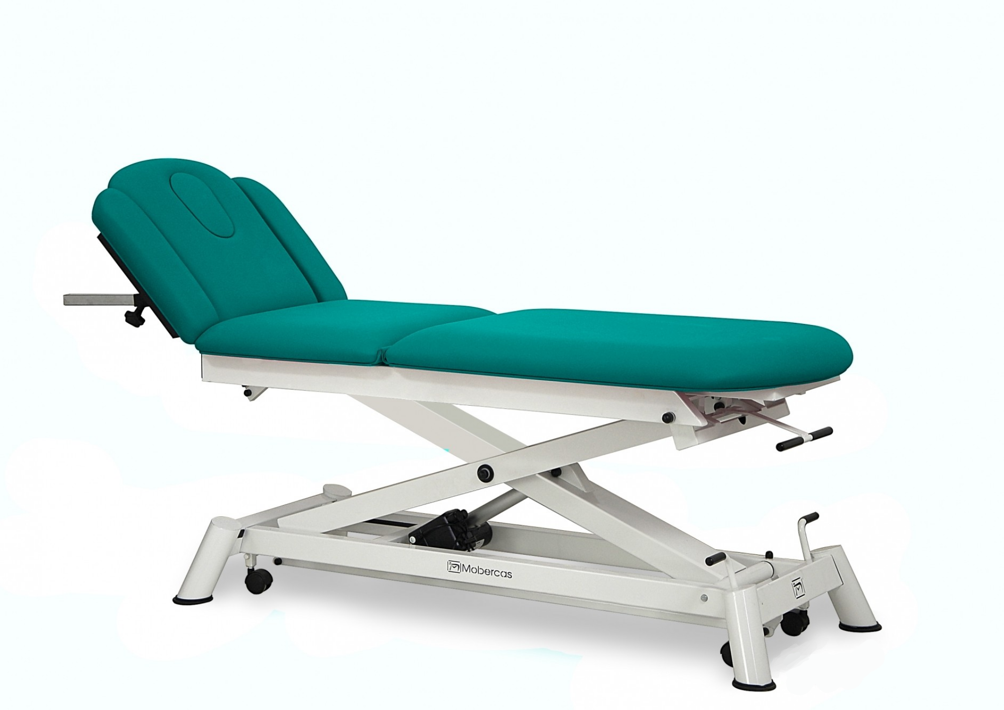 Camilla eléctrica para osteopatía de 5 secciones, 70x191cm, reclinable en negativo. Varios colores Camilla eléctrica para osteopatía de 5 secciones, 70x191cm, reclinable en negativo. Varios colores