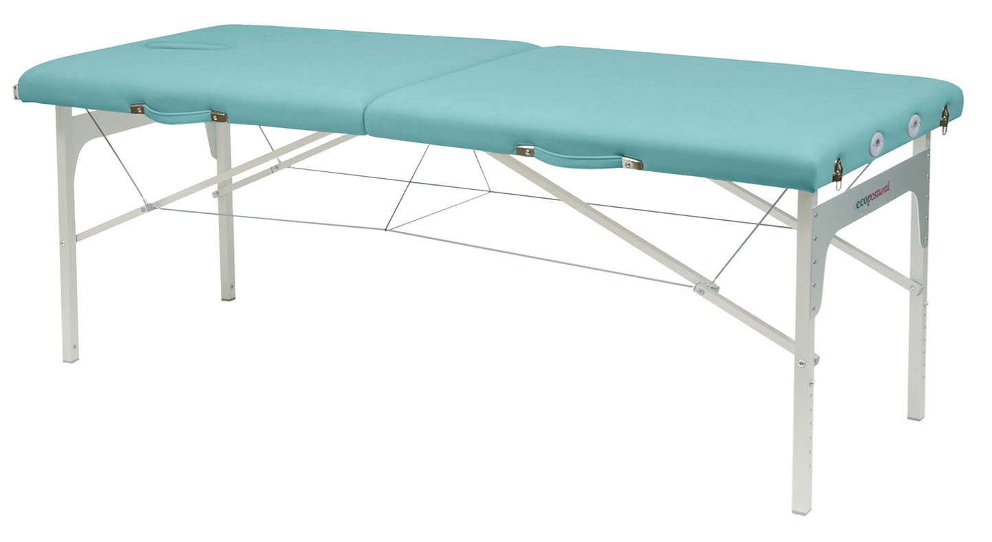 Camilla plegable de patas de aluminio 70x192, altura regulable. Varios colores Camilla plegable de patas de aluminio 70x192, altura regulable. Varios colores