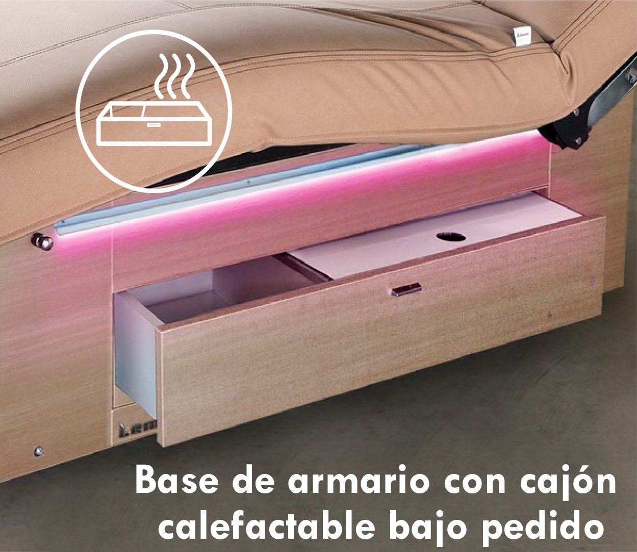 Camilla Spa Deluxe Lemi Portofino EVO, multifuncional. Varios colores Camilla Spa Deluxe Lemi Portofino EVO, multifuncional. Varios colores