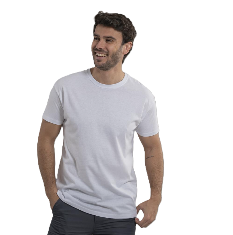 Basic type men's t-shirt. Various sizes and colors.