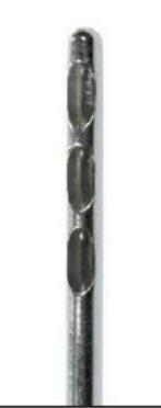 Cánula de aspiración 3 orificios, 125mm x Ø 2.10mm. Un solo uso. Caja de 10 unidades Cánula de aspiración 3 orificios, 125mm x Ø 2.10mm. Un solo uso. Caja de 10 unidades