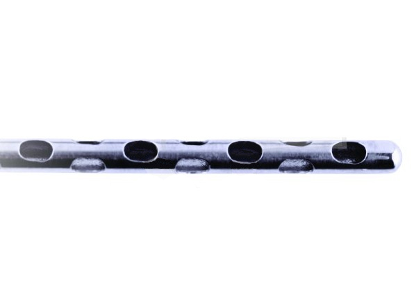 Cánula de aspiración con 12 orificios, 200xØ3mm. Caja de 10 unidades Cánula de aspiración con 12 orificios, 200xØ3mm. Caja de 10 unidades