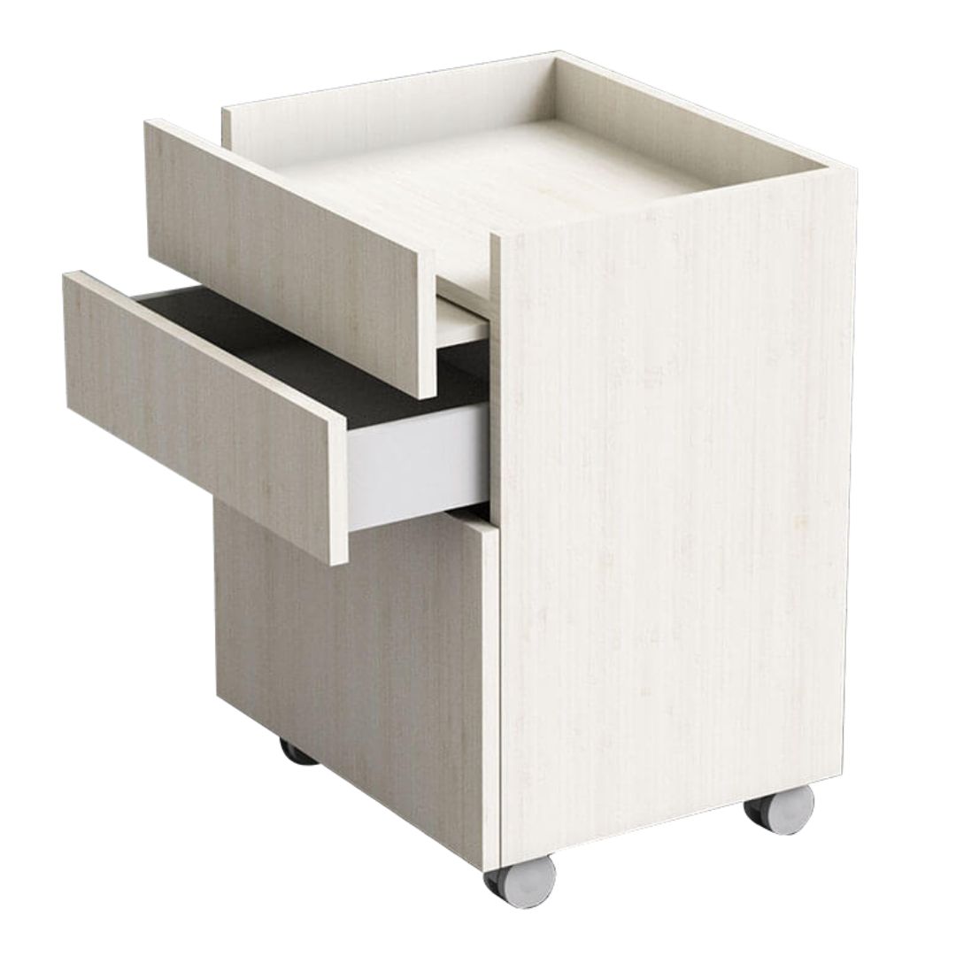 Carro multifuncional T-Pedi de 1 cajón y 1 estante extraíble. Varios colores Carro multifuncional T-Pedi de 1 cajón y 1 estante extraíble. Varios colores