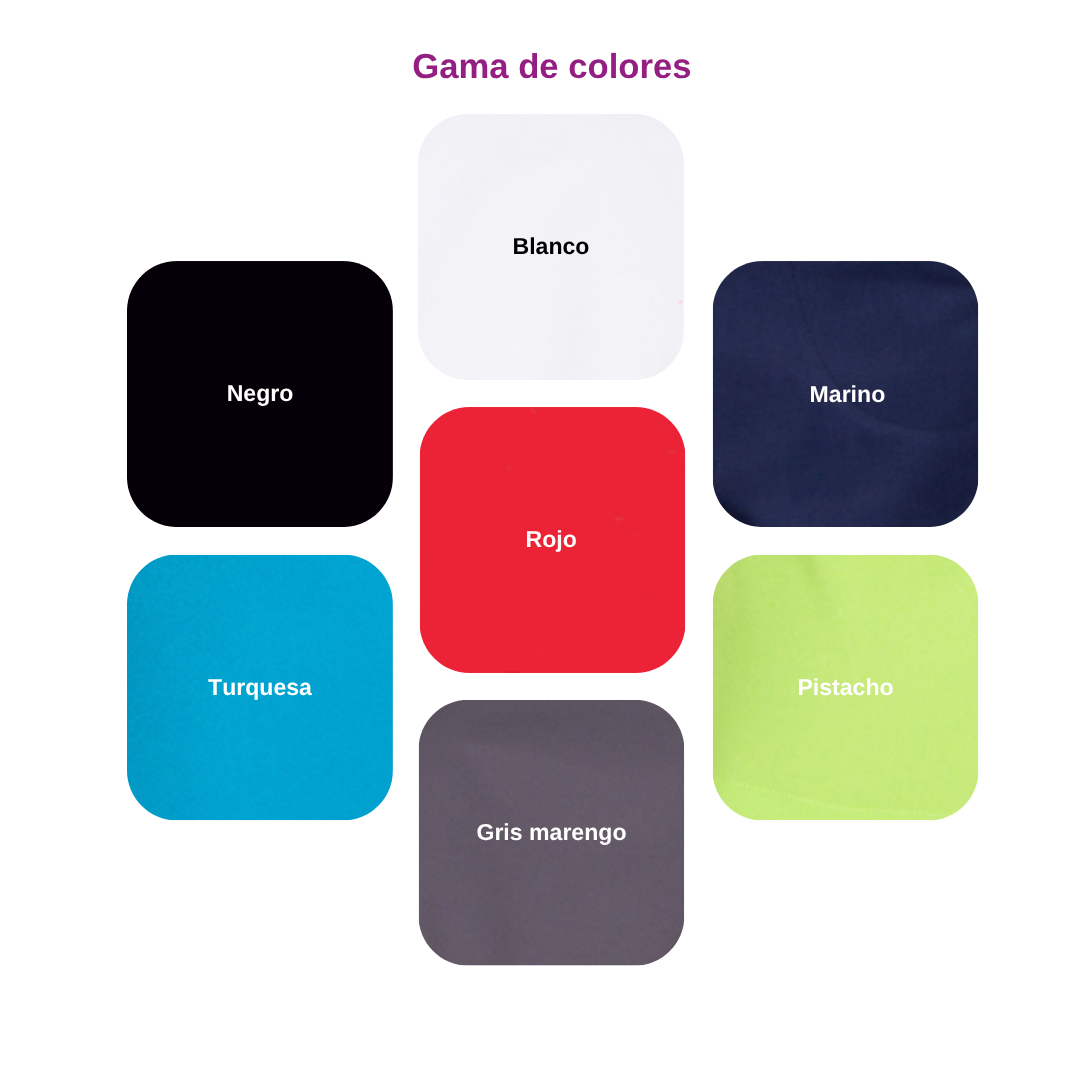 Veste de cuisine à manches courtes pour femme, fermeture croisée. Plusieurs tailles et couleurs