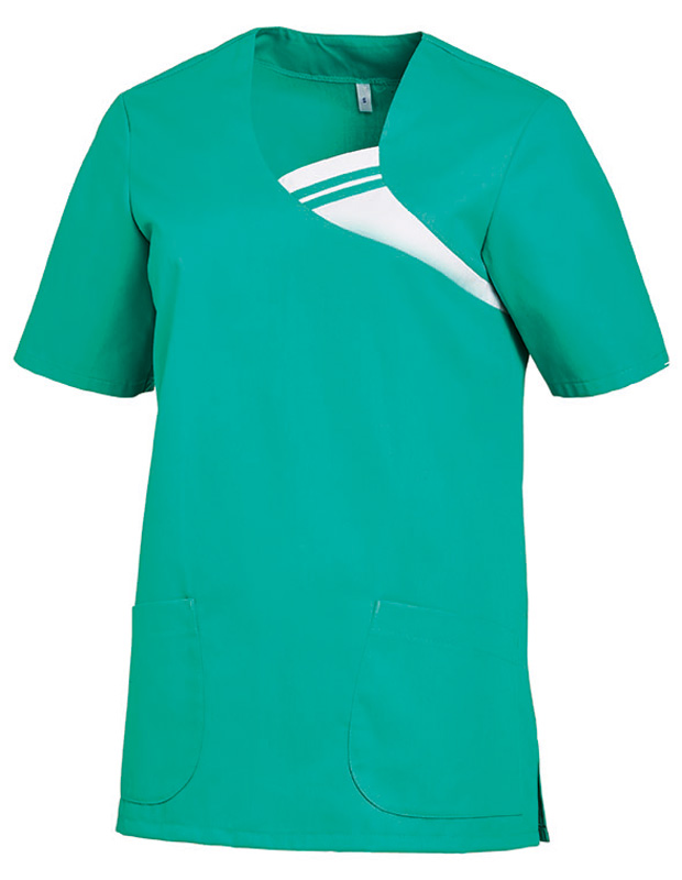 Veste à manches courtes avec ouverture sur les hanches. Plusieurs tailles et couleurs.
