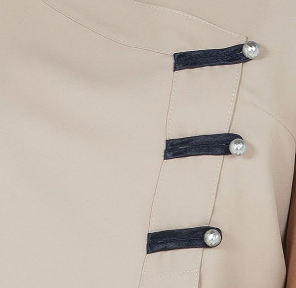 Veste à manches courtes pour femme avec passants, 100% polyester. Plusieurs tailles et couleurs