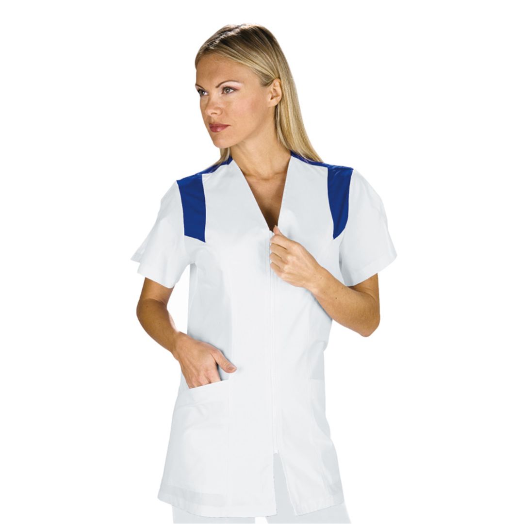Veste Modèle Santorin. Manches courtes. Plusieurs tailles et couleurs.